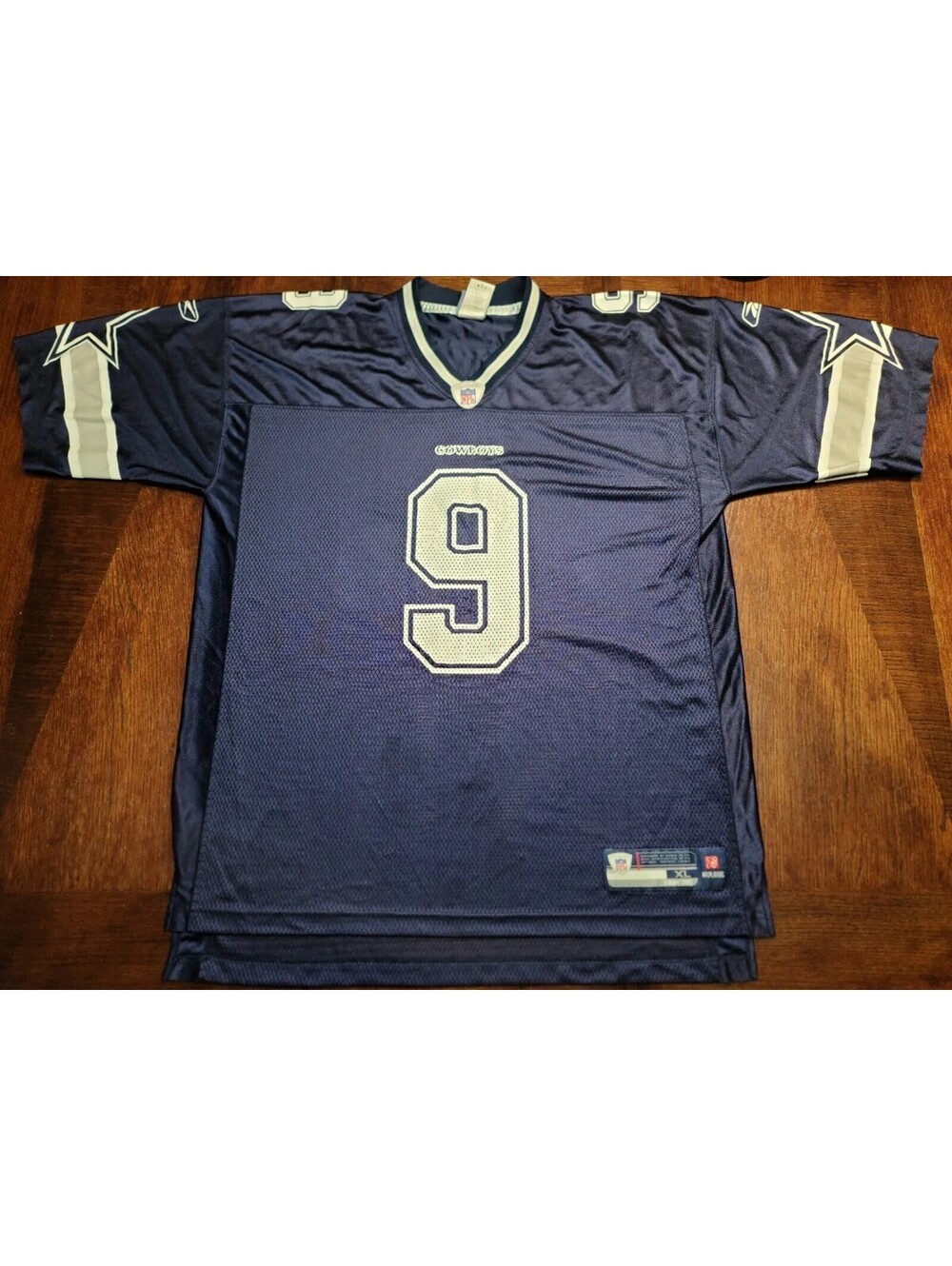Dallas Cowboys Tony Romo #9 Football Jersey NFL Reebok Size XL